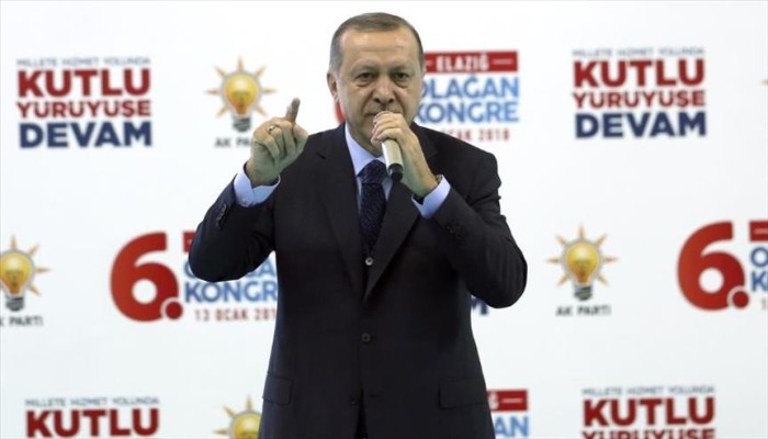 أردوغان يتوعد الإرهابيين في عفرين السورية إن لم يستسلموا