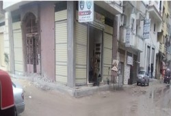 هطول الأمطار على مناطق بالإسكندرية