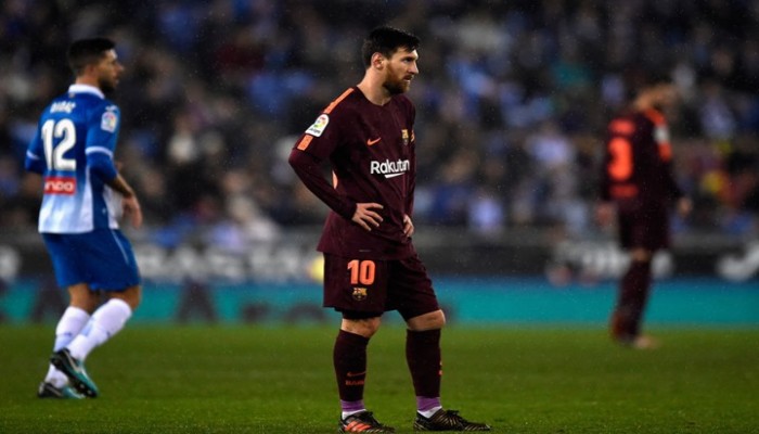 إسبانيول يجرّع برشلونة خسارة مفاجئة بالكأس