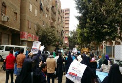 مسيرة حاشدة لثوار بولاق الدكرور بأسبوع "يناير الحرية"