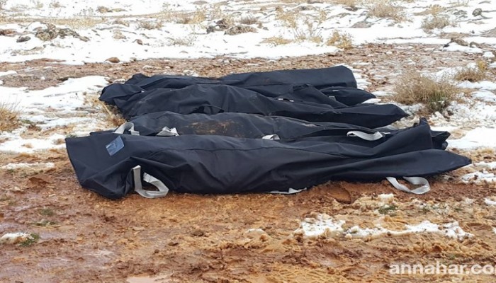 تعليقات غاضبة بعد وفاة سوريين تجمّدا على حدود لبنان (صور)