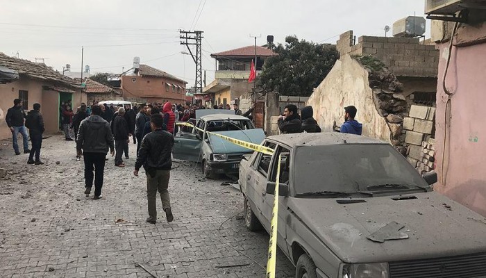 مقتل مدني وإصابة 37 بسقوط قذائف مصدرها سوريا على "ريحانلي" التركية