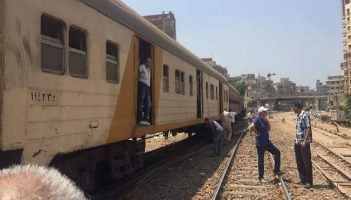 تعطل قطار أبوقير وتوقف الحركة في الإسكندرية
