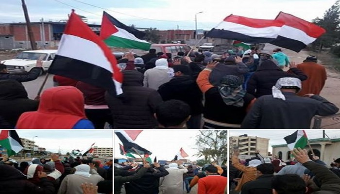 أبو المطامير ترفع شعار " لساها يناير " إحياءاً للذكرى السابعة لثورة يناير