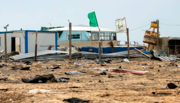 الاحتلال يقصف موقعا للمقاومة الفلسطينية شمال غزة