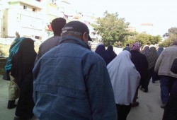 مسيرة لأهالي الحضرة الجديدة تطالب بتحقيق اهداف ثورة يناير