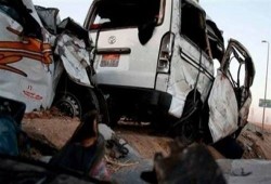 أسماء المصابين والمتوفين في حادث «صحراوي ملوي» بالمنيا