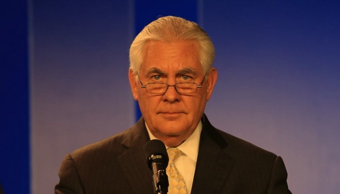 تيلرسون يصل مصر ضمن جولة شرق أوسطية