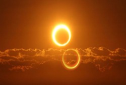 العالم يشهد الكسوف الجزئي الأول هذا العام