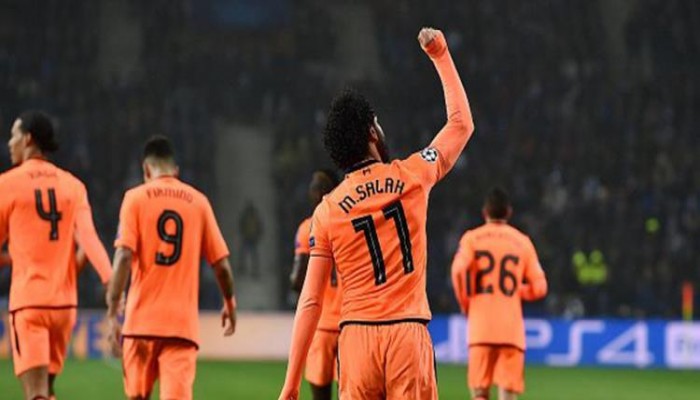 هدف ومساهمة في ملخص تألق صلاح باكتساح ليفربول لبورتو