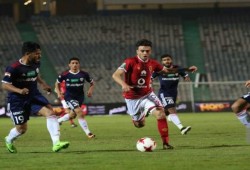 اللاعب الأغلى في تاريخ الدوري المصري يسجل أول أهدافه مع الأهلي