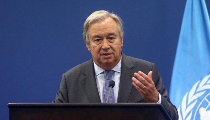 "غوتيريش" يطالب بوقف الأعمال العدائية في الغوطة الشرقية