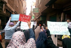 ثوار الهرم بالجيزة يبدءون فعاليات أسبوع "لا لصفقة العار"