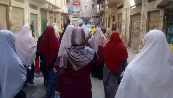 مسيرة "نساء ضد الانقلاب" بالإسكندرية في أسبوع "لا لصفقة العار"