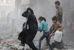 مقتل 15 مدنيا بقصف النظام السوري وروسيا على الغوطة الشرقية