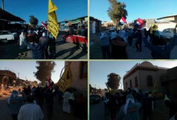 ثوار حوش عيسى ينتفضون ضد اتفاقية العار مع الكيان الصهيوني