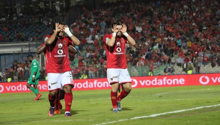 الأهلي يضع قدما في مجموعات دوري الأبطال برباعية في مونانا الجابوني