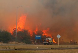 حرائق كبيرة تدمر عددا من المنازل في أستراليا