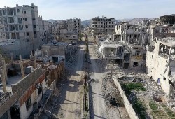 "رايتس ووتش" تدعو لنشر مراقبين بالغوطة حال استخدمت روسيا "الفيتو" مجددا
