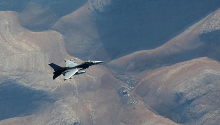 سقوط طائرة "إف 16" تركية بولاية نوشهير