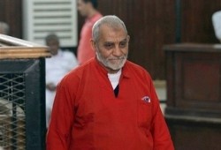 النقض تؤجل نظر طعن د. بديع فى هزلية "غرفة عمليات رابعة" لـ 14 أبريل المقبل