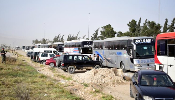 تهجير من جنوب الغوطة والأنظار على دوما