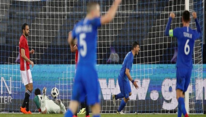 العرضيات تسقط مصر مرة أخرى أمام اليونان