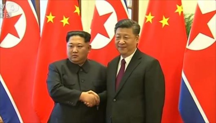 خلال زيارته للصين .. كيم جونغ أون يتعهد بنزع السلاح النووي