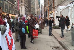 مظاهرات بنيويورك ضد ابن سلمان