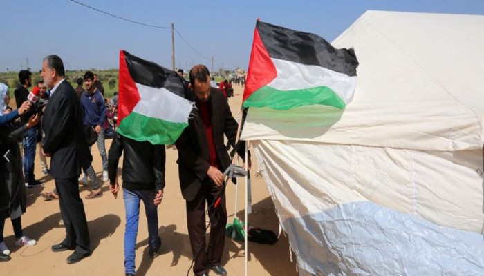 حشود "العودة" تبدأ بالتوافد على المناطق الحدودية