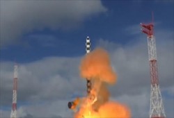 روسيا تختبر بنجاح الصاروخ الباليستي"شيطان 2"