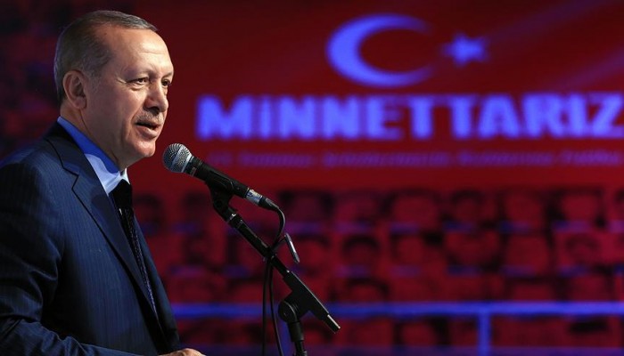 أردوغان: لا يمكن إخضاع تركيا عبر التلويح بالعصا أو إصدار تهديدات