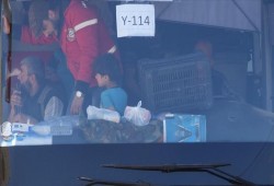 القافلة الحادية عشرة من مهجري الغوطة تصل إدلب وحلب