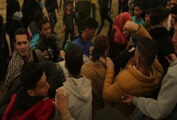 استشهاد شاب برصاص الاحتلال وسط قطاع غزة