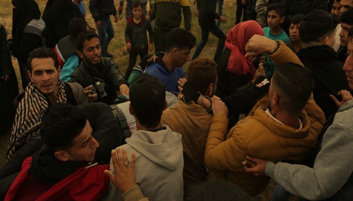 استشهاد شاب برصاص الاحتلال وسط قطاع غزة