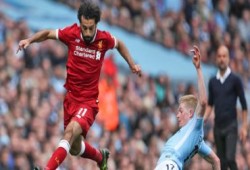 محمد صلاح يحقق 3 أرقام مميزة مع ليفربول ضد مانشستر سيتى