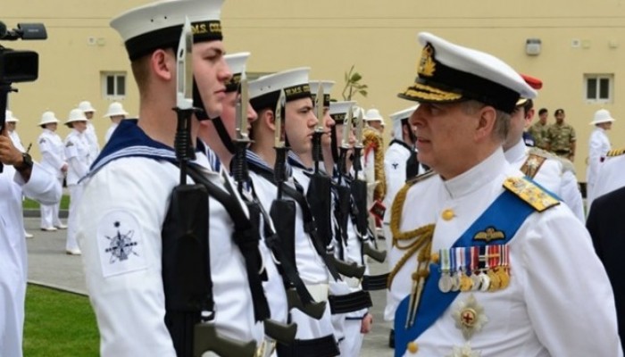 البحرية الملكية البريطانية في ميناء سلمان بالبحرين للأبد