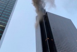 حريق في برج ترامب بنيويورك يؤدي لمقتل شخص