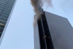 حريق في برج ترامب بنيويورك يؤدي لمقتل شخص