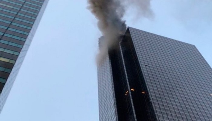 حريق في برج ترامب بنيويورك يؤدي لمقتل شخص