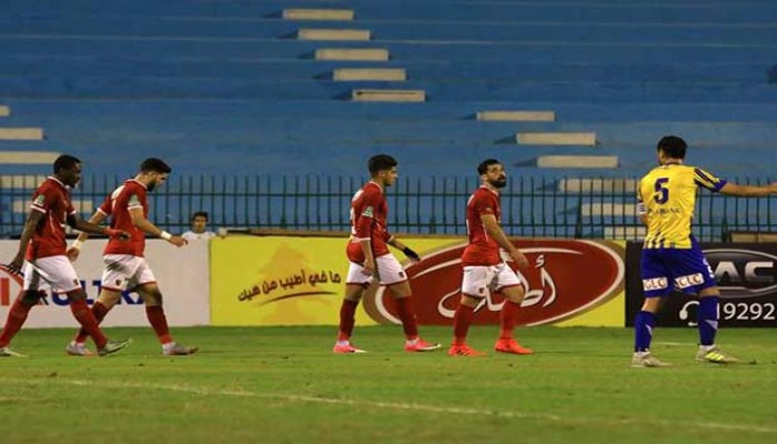 سموحة يجبر الأهلي على العودة بنقطة واحدة من الإسكندرية