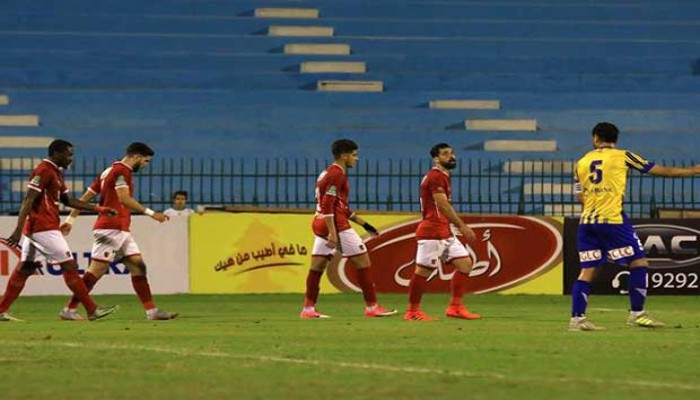 سموحة يجبر الأهلي على العودة بنقطة واحدة من الإسكندرية