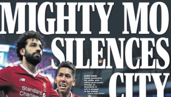 محمد صلاح منقذ ليفربول يتصدر عناوين الصحافة الإنجليزية