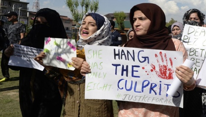 ساسة هنود يدعمون قتلة ومغتصبي طفلة مسلمة وتصاعد الاحتجاج