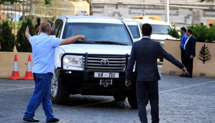 واشنطن تتهم وموسكو تنفي طمس آثار كيميائي دوما