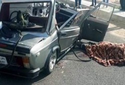 مصرع شخص وإصابة 4 آخرين فى تصادم سيارتين على طريق العين السخنة بالسويس