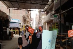 مسيرة ثالثة لثوار الجيزة رفضًا لجرائم العصابة