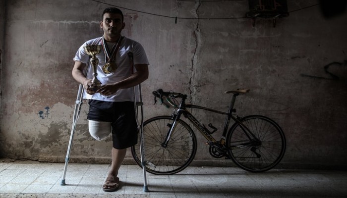 إسرائيل "تبتر" أحلام رياضي بغزة أهداه أردوغان دراجة سباق