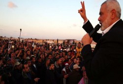 هنية يتوعد الاحتلال بـ"أم المسيرات"