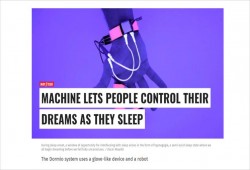 "دورميو" جهاز يجعلك تتحكم بأحلامك